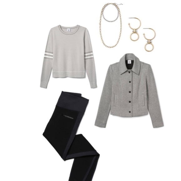 CAbi  Tuxedo Jacket and Leggings - Picture 4 of 5